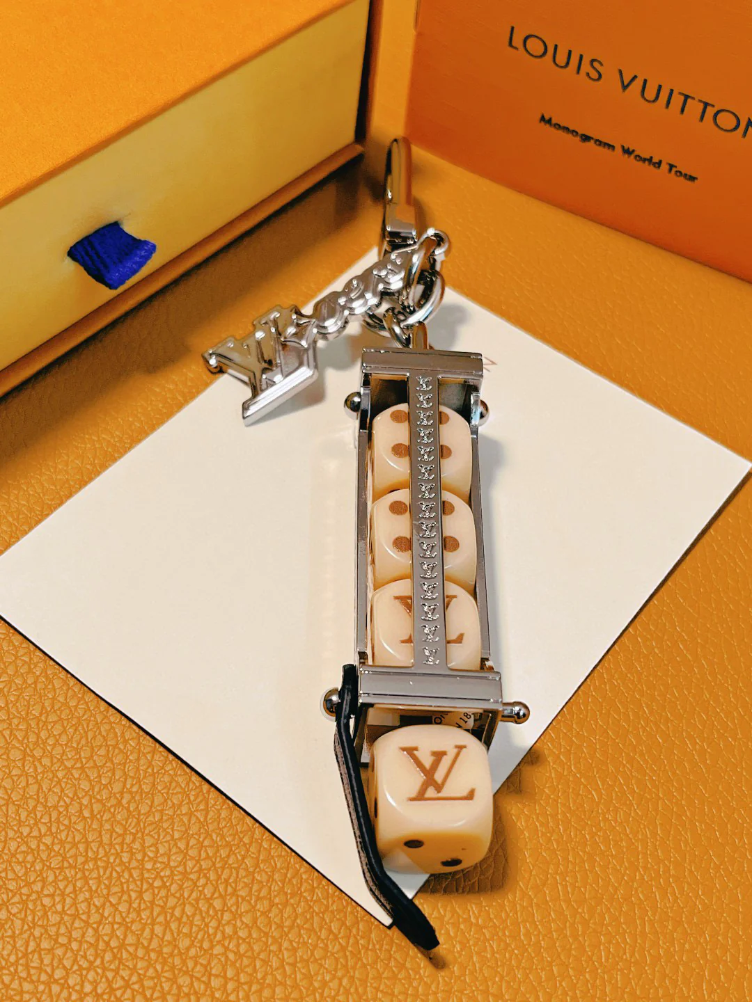 LVK105 Luxury designer Chromatic Keychain M01750 - ccjewelryacc