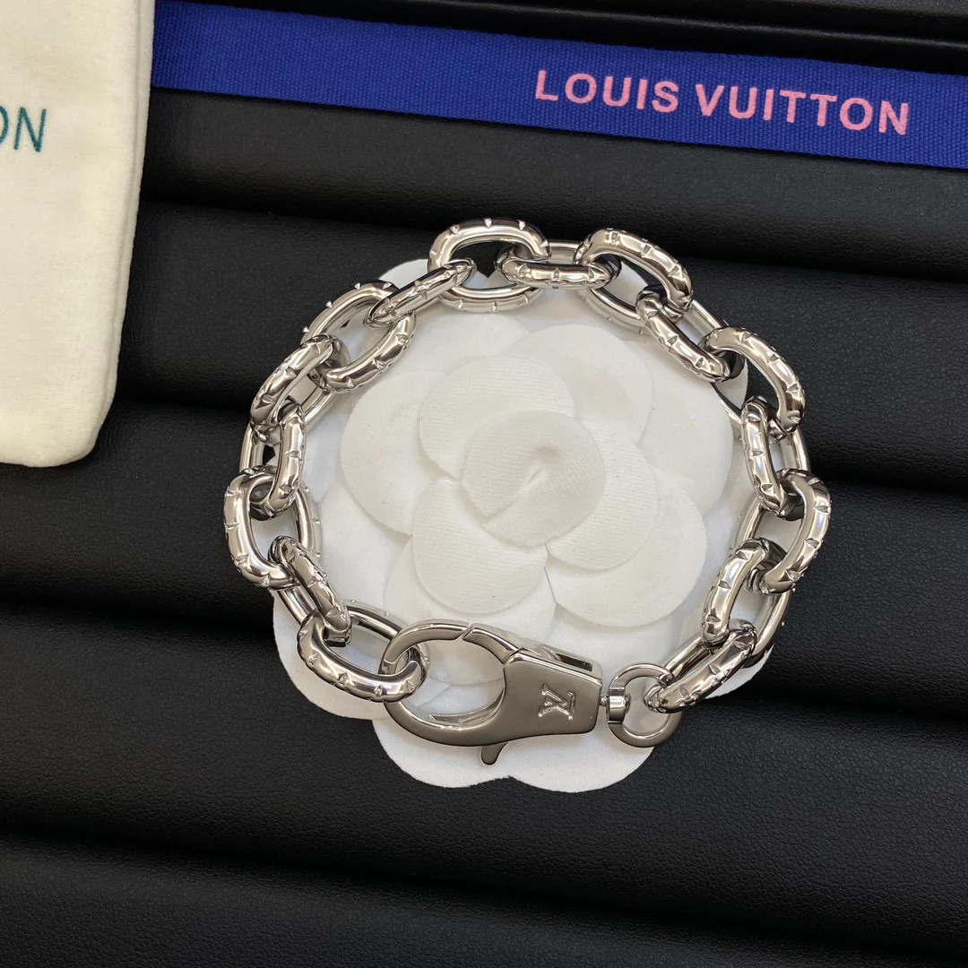 High Quality Luxury Designer Jewelry Set Women Choker Necklace Bracelet LVT008 - ccjewelryacc