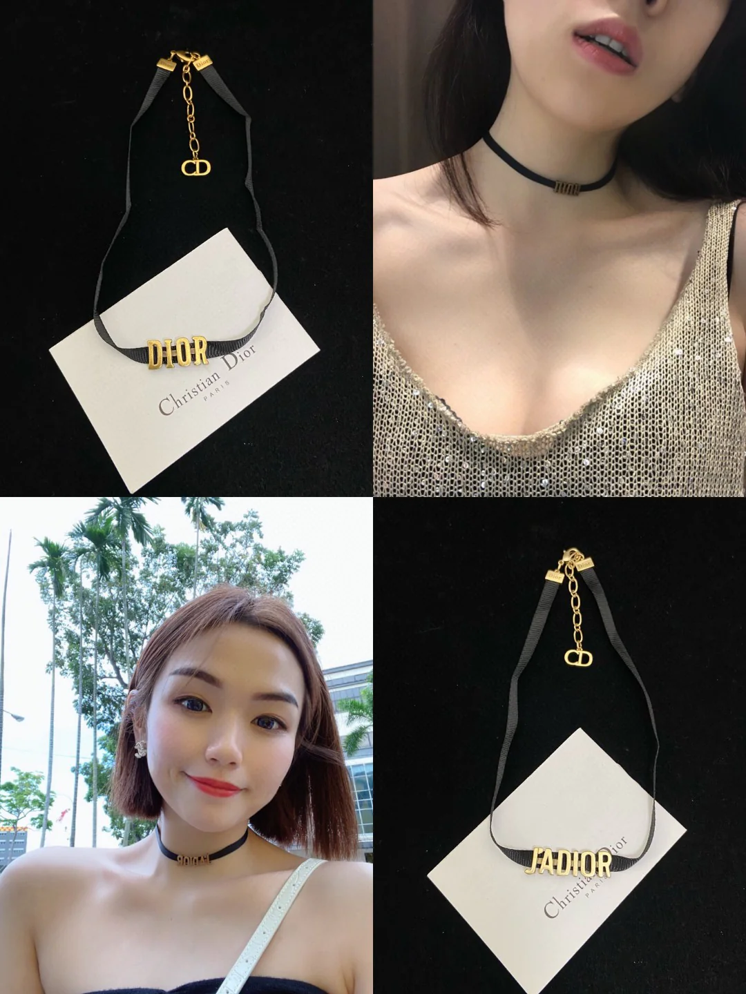 CDN010 CD Choker Necklace - ccjewelryacc