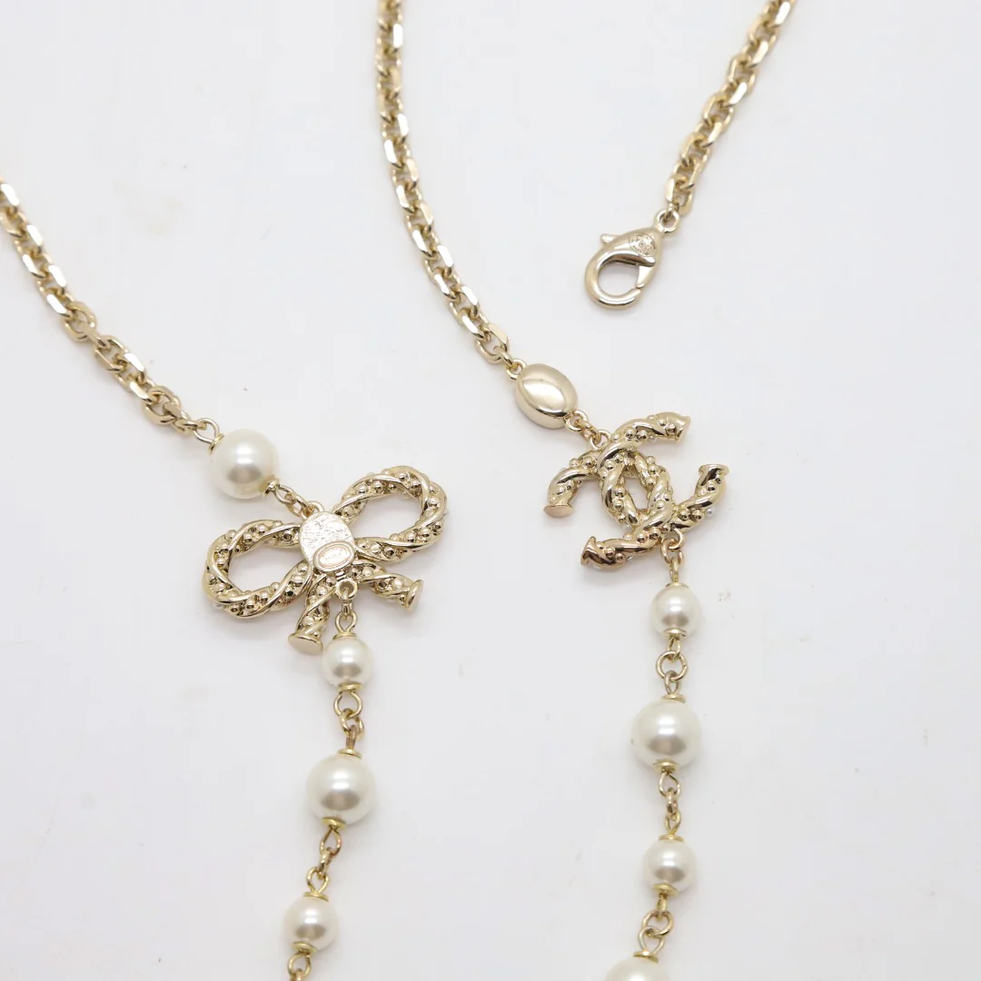 CCL004 CC long chain Necklace sweater chain - ccjewelryacc