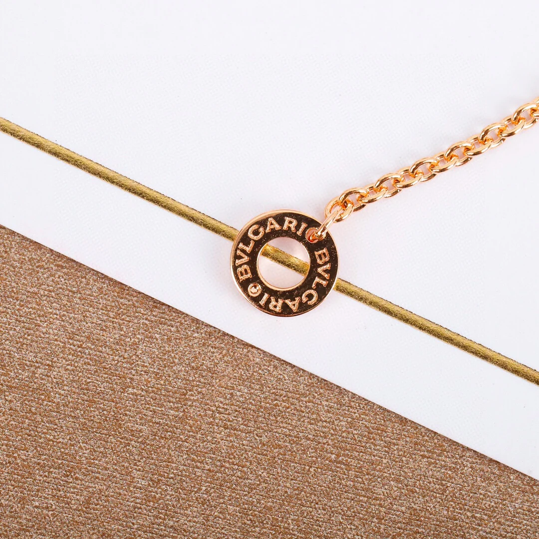 BGNS006 S925 Sterling Silver and diamond B.zero1 necklace - ccjewelryacc