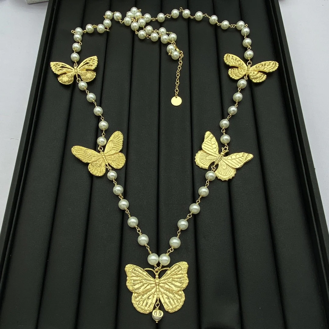 CDL001 High quality CD Sweater Necklace - ccjewelryacc