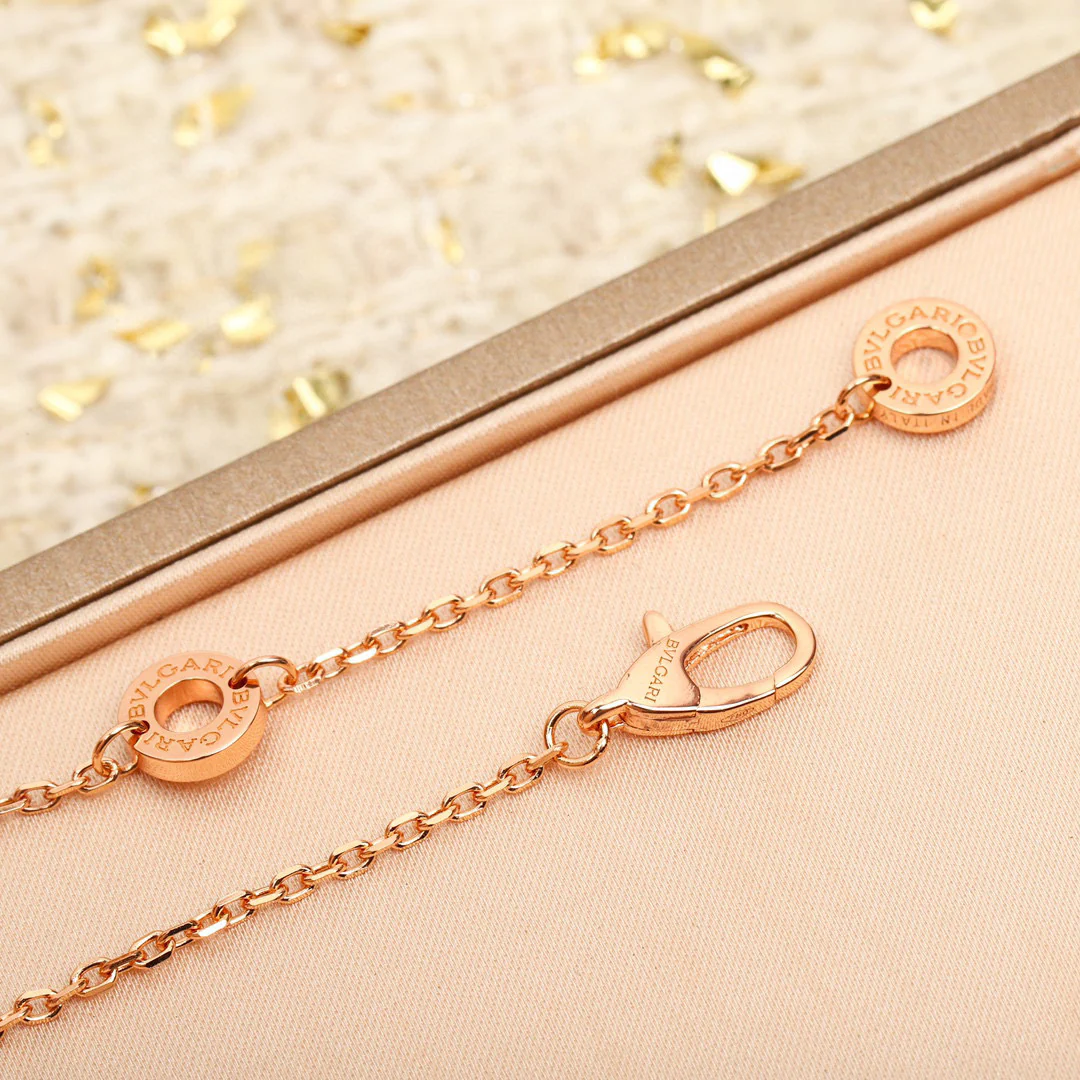 BGNS008 S925 Sterling Silver With Red gemstone serpenti viper necklace - ccjewelryacc