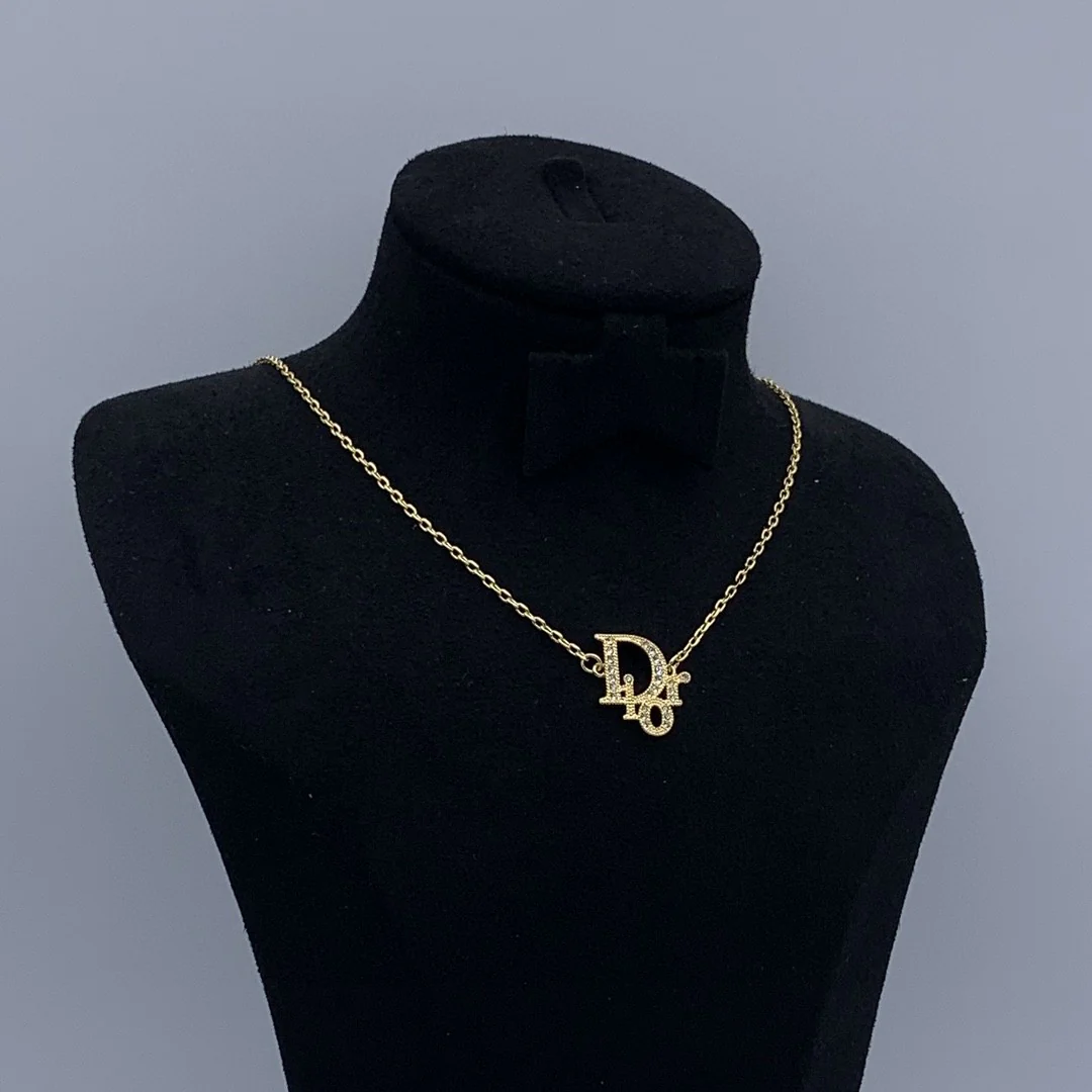 CDN263 High quality Luxury Designer CD Women Necklace - ccjewelryacc