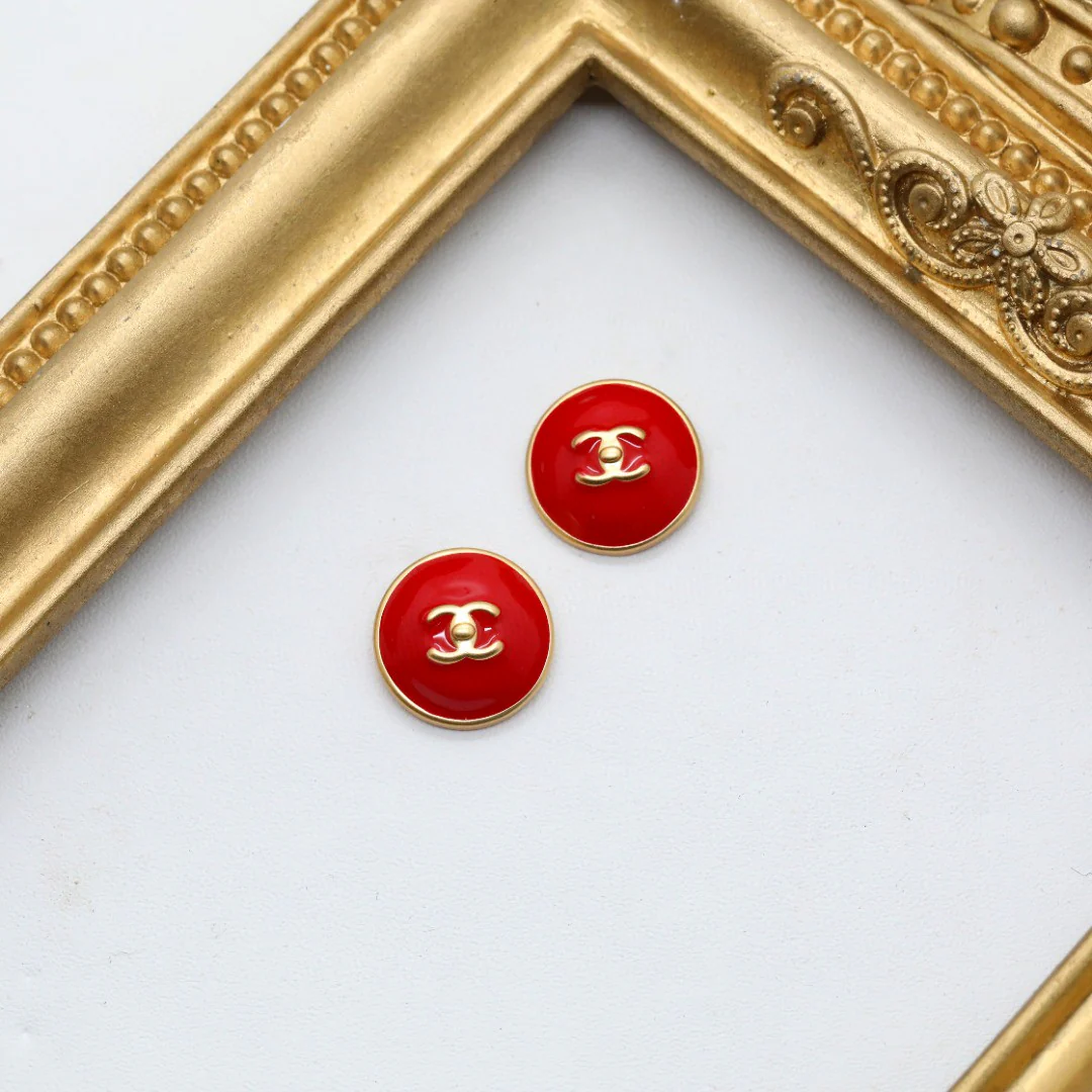 CCE472 High Quality Vintage CC earring - ccjewelryacc
