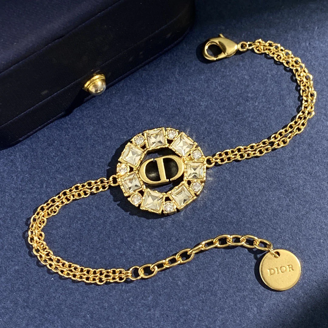 CDT034 Designer Jewelry set CD Necklace CD Bracelet For Women - ccjewelryacc