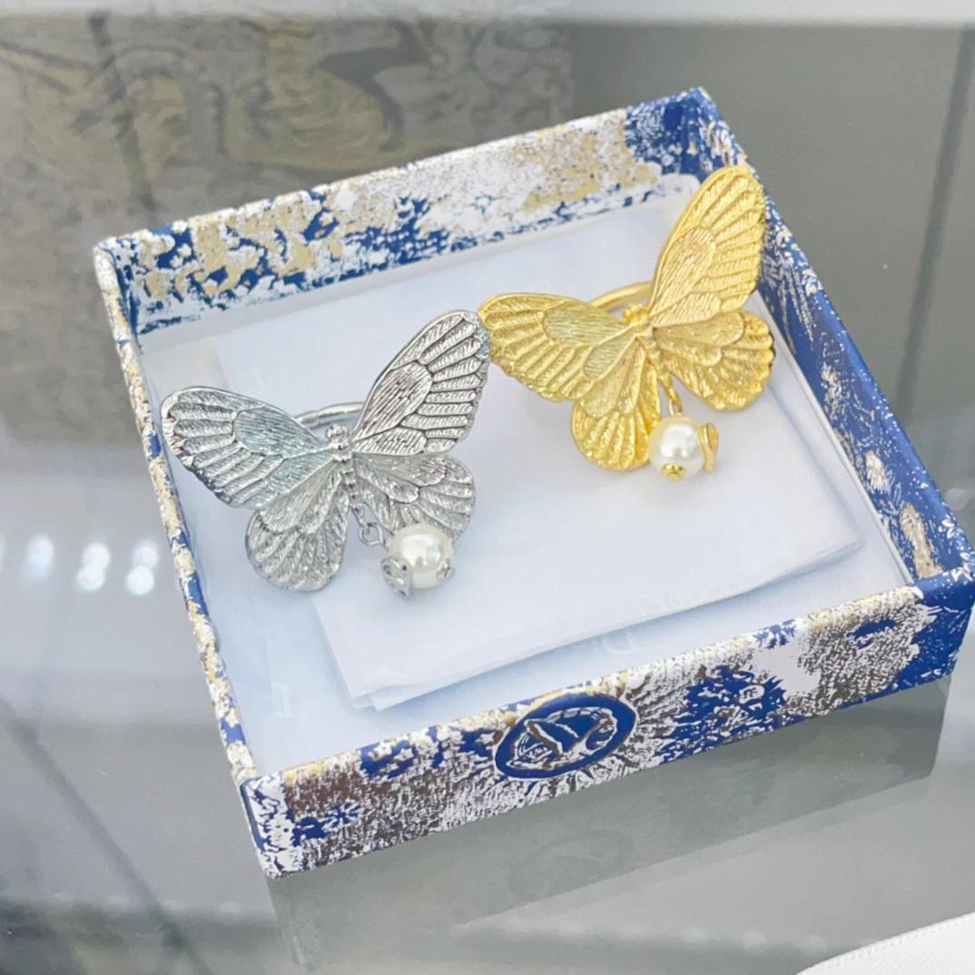 CDR013 Dior butterfly ring - ccjewelryacc