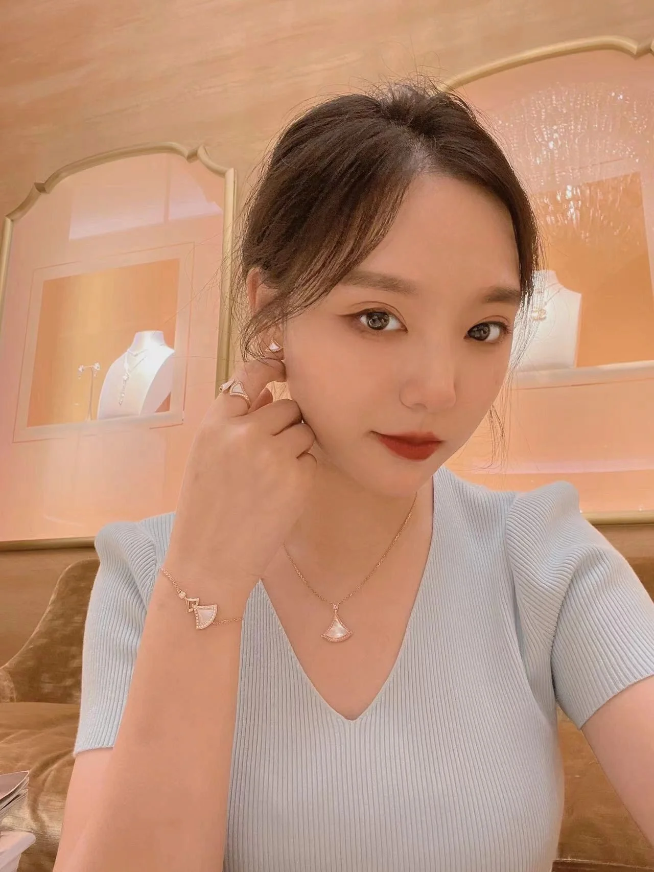 BGES004 S925 Sterling Silver DIVAS DREAM  Earring - ccjewelryacc