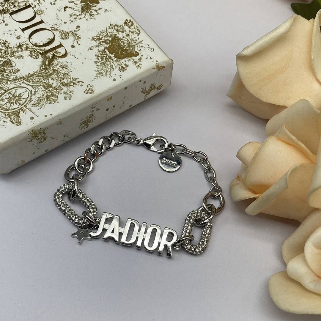 CDT032 Top Quality Luxury Designer Jewelry set CD Necklace CD Bracelet For Women - ccjewelryacc