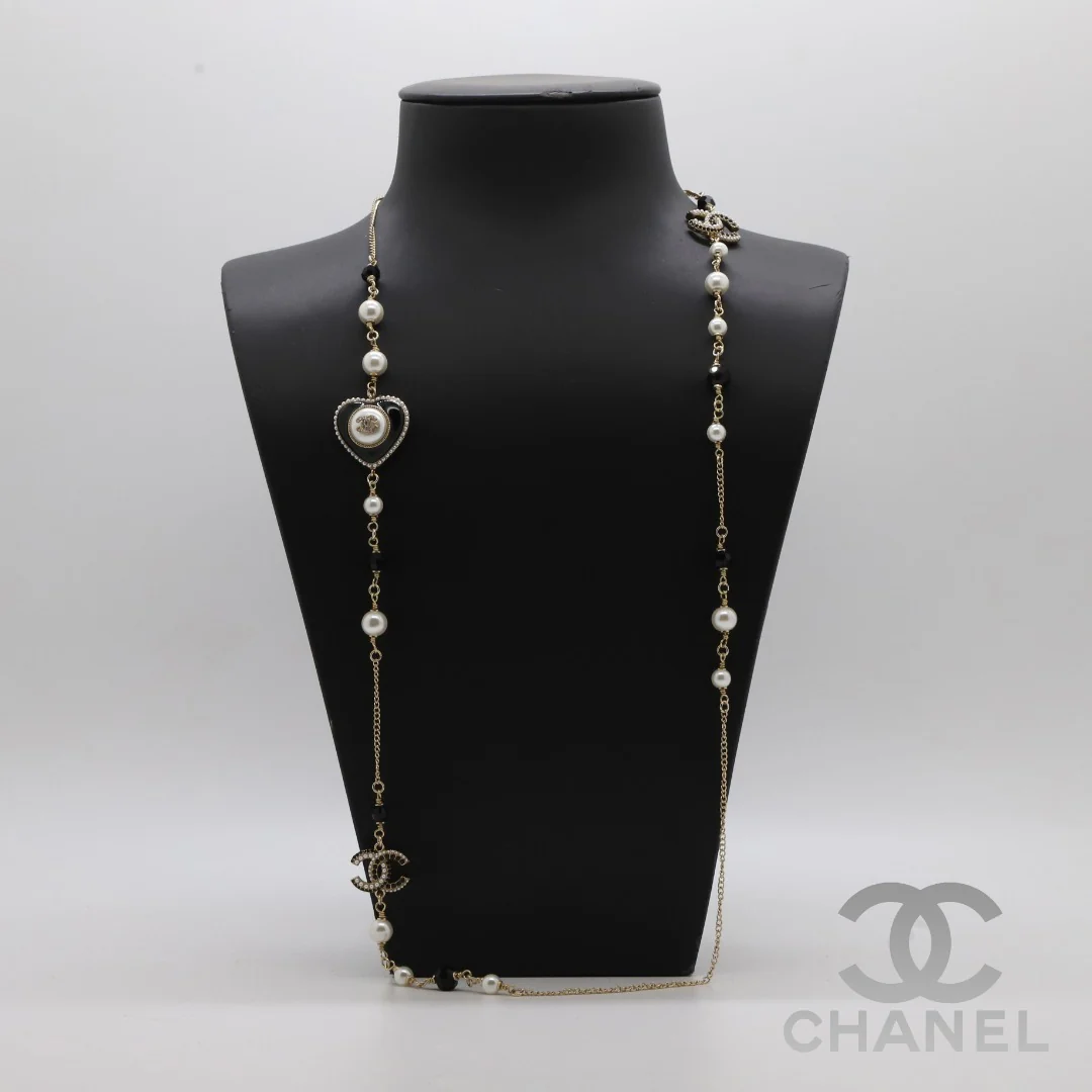 CCL254 CC Long Chain Necklace sweater chain - ccjewelryacc