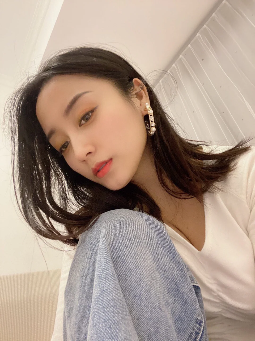 CCE197 Swarovski Crystal and Swarovski pearl hook earrings - ccjewelryacc