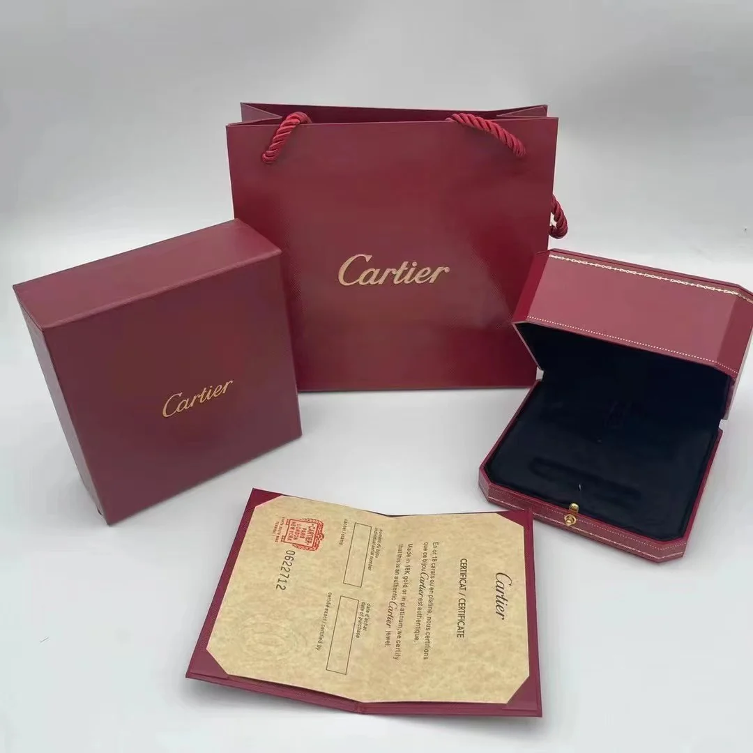 3 in 1 K Gold vesion Brand original Jewelry package box for necklace pendant, ring,braceletgift package box shopping bag high quality CTZ001 - ccjewelryacc