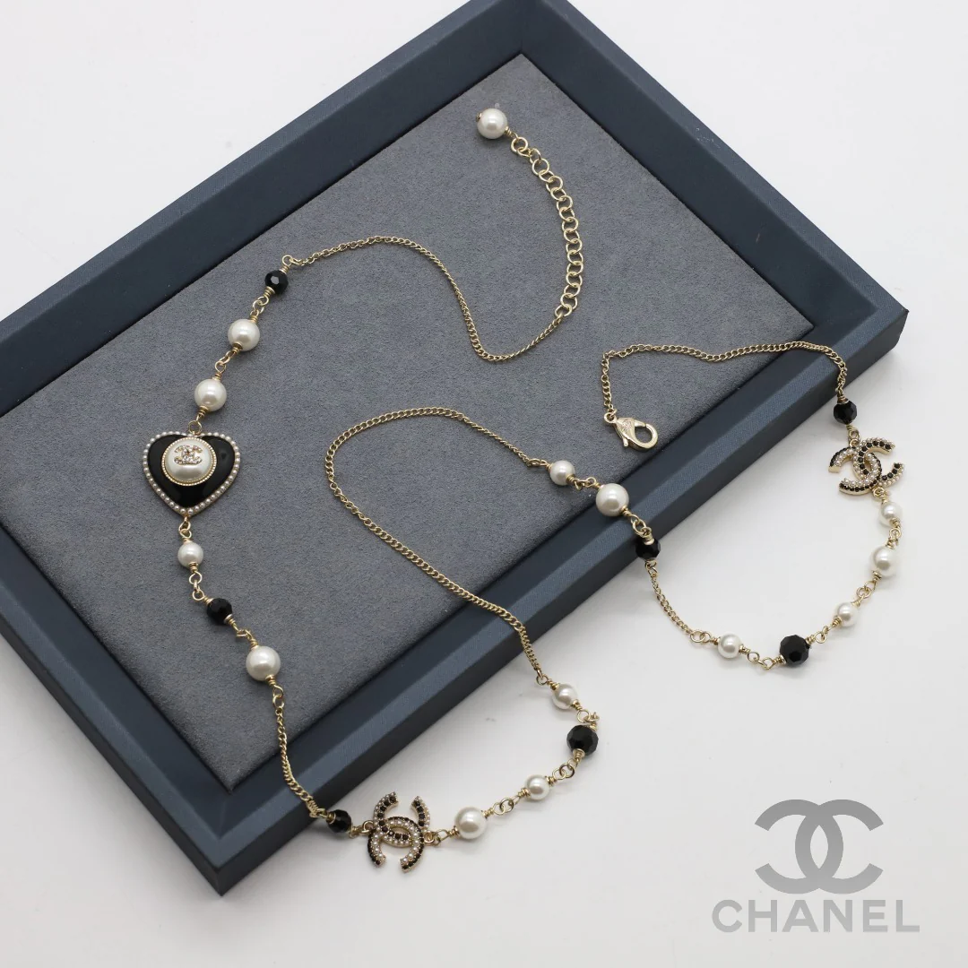 CCL254 CC Long Chain Necklace sweater chain - ccjewelryacc