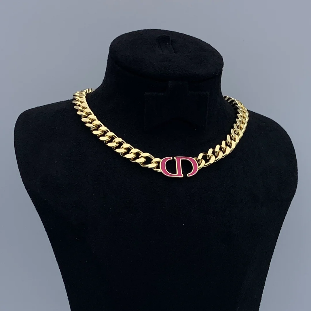 CDN207 High quality CD Choker Necklace - ccjewelryacc