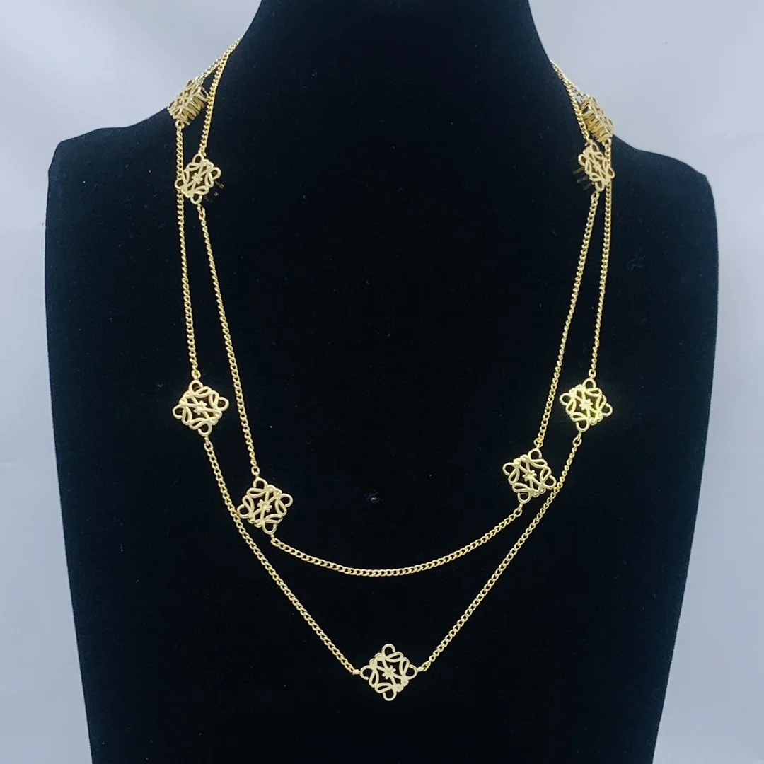 Women Sweater Necklace LWL001 - ccjewelryacc