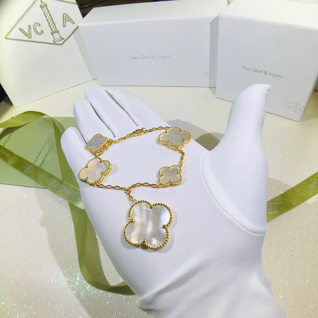 VCS015 Van cleef magic alhambra bracelet 5 motifs - ccjewelryacc