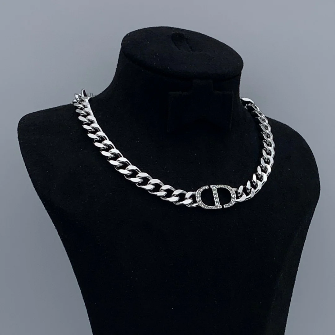 CDN075 High Quality CD Choker Necklace - ccjewelryacc