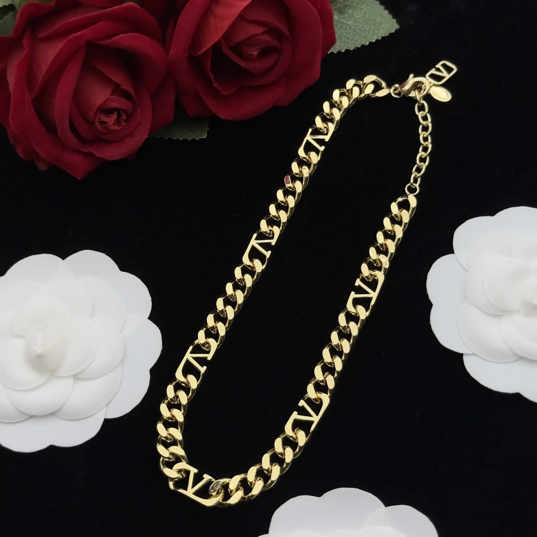 VTN006 V Necklace Bracelet Jewelry set - ccjewelryacc