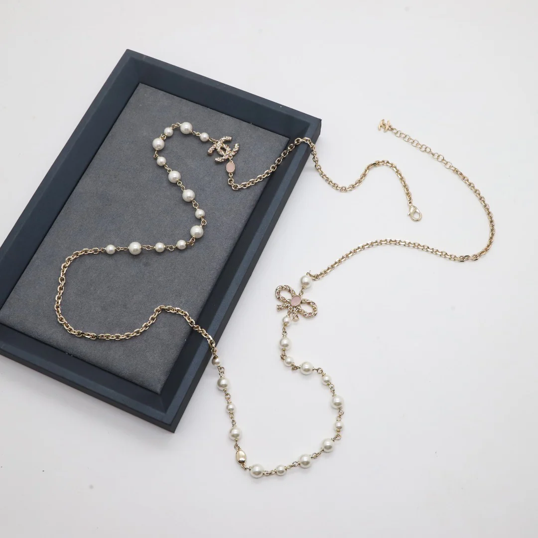 CCL004 CC long chain Necklace sweater chain - ccjewelryacc