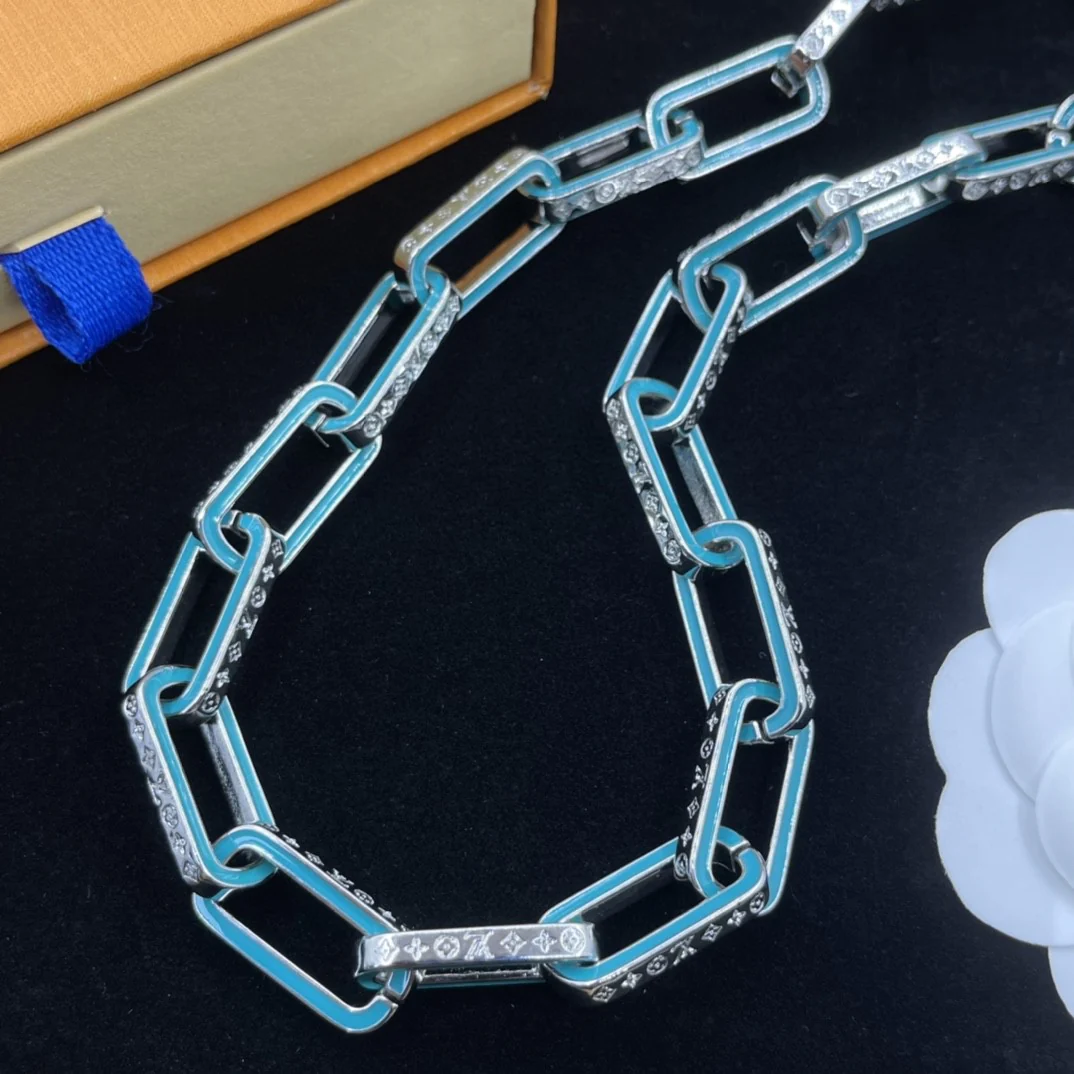 High Quality Luxury Designer Jewelry Set Women Choker Necklace Bracelet LVT005 - ccjewelryacc