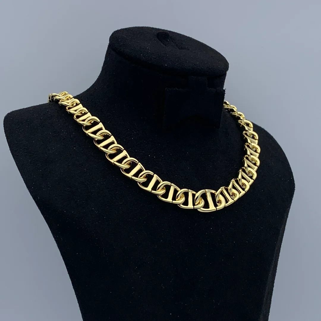 CDN299 High quality Luxury Designer CD Choker Necklace For Women - ccfashionjewelry