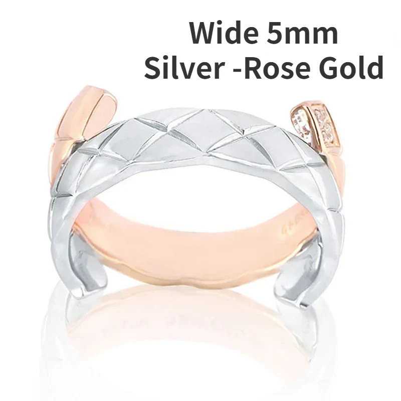 CCR8004 COCO Crush Ring High Quality Cc Ring Titanium Steel 14k Gold Plating - ccjewelryacc