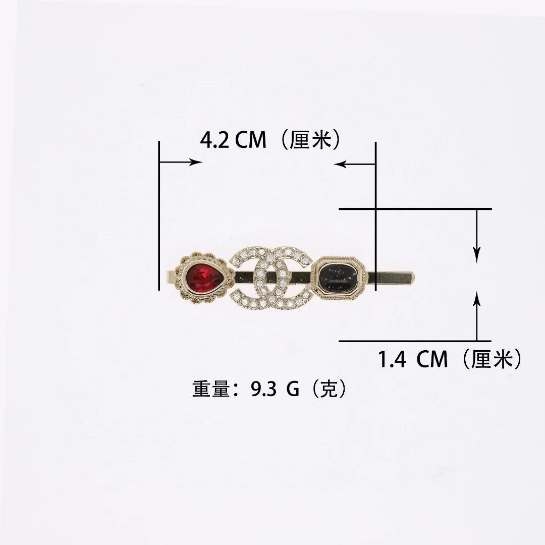 CCH034 Hair clip chanel - ccjewelryacc