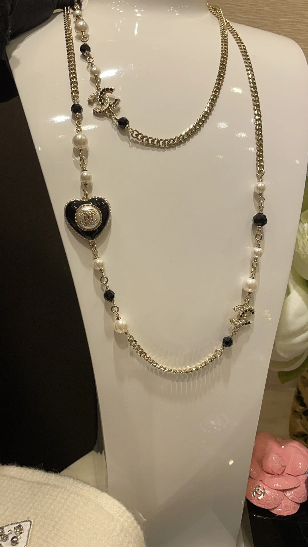 CCL254 CC Long Chain Necklace sweater chain - ccjewelryacc