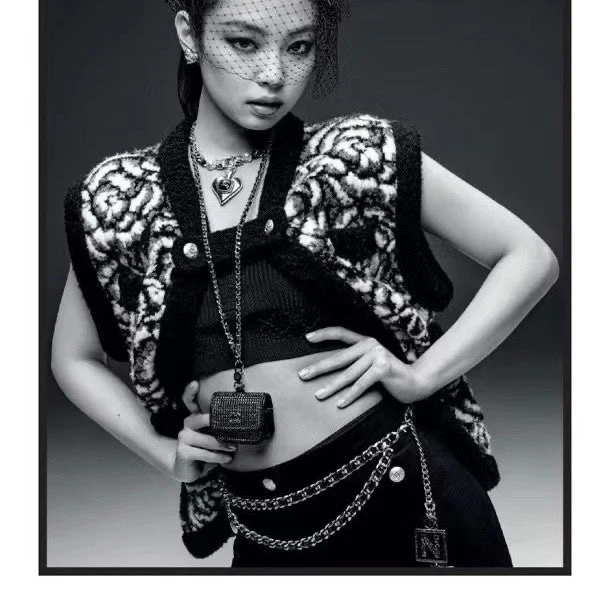 CCN117 Chanel Metal leater Heart Pendant Necklace - ccjewelryacc