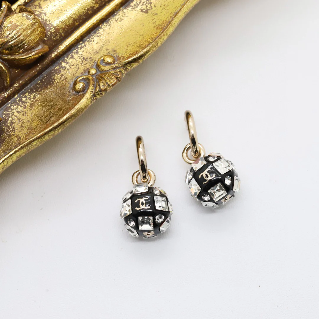 CCE462 High Quality CC earring With crystal enamel - ccjewelryacc