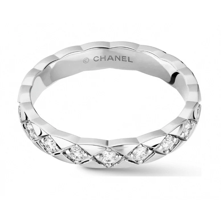 CCR8002A 3.5mm crush ring S925 Silver 18K Gold plating cc ring - ccjewelryacc