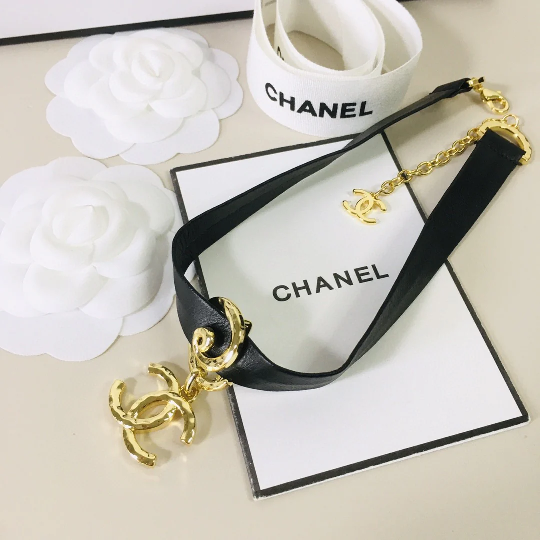 CCN208 High quality Sheepskin rope CC Choker Necklace - ccfashionjewelry