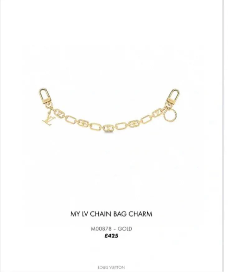 LVK101 Luxury designer Chromatic Keychain M00878 - ccjewelryacc