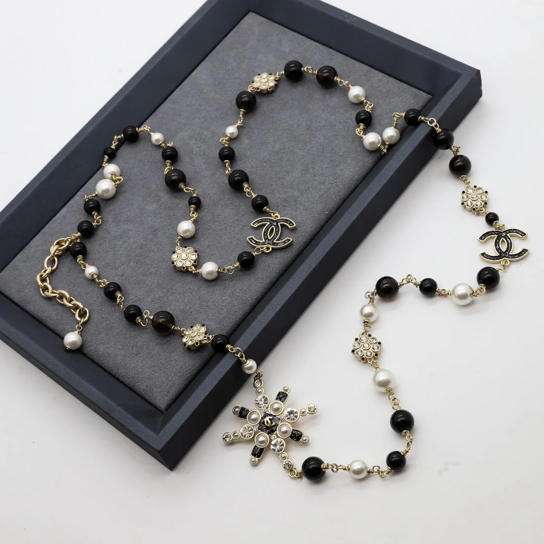 CCL017 CC Long Chain sweater chain - ccjewelryacc