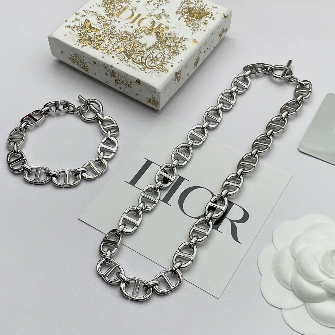 CDT022 High quality CD Jewelry set cd Necklace cd bracelet - ccjewelryacc