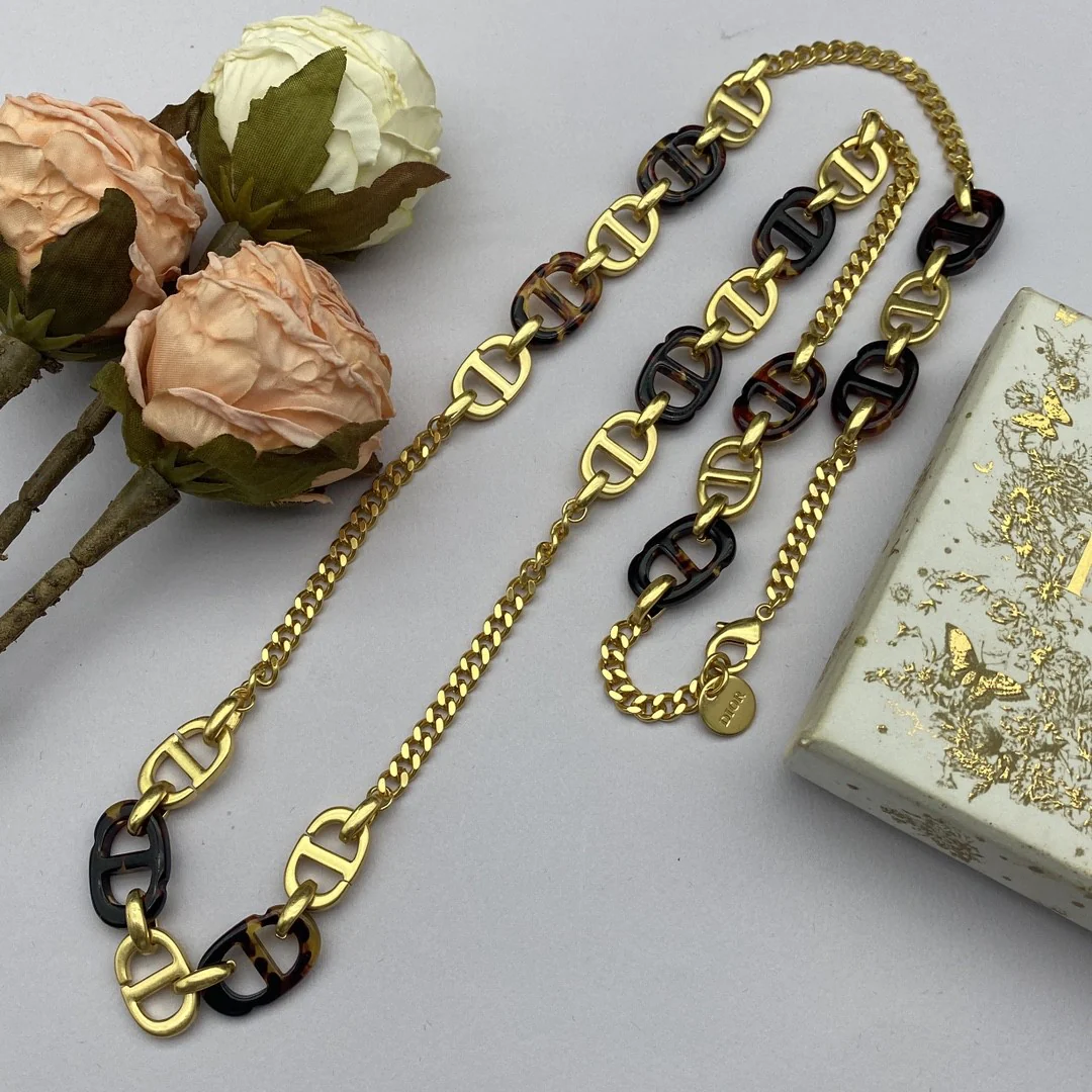 CDL003 High quality CD Sweater Necklace - ccjewelryacc