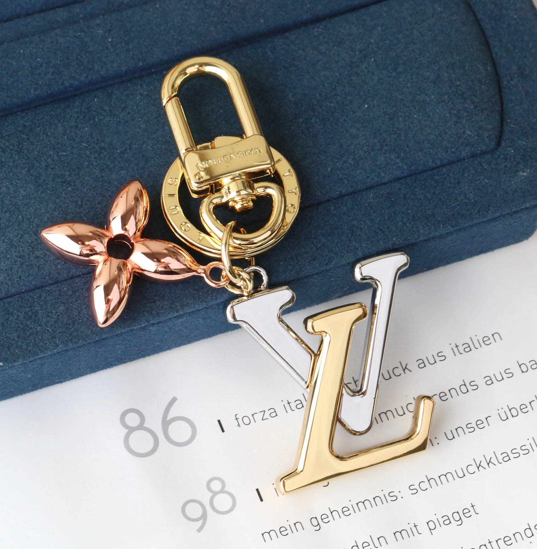 LVK049 Luxury designer Keychain M68449 - ccjewelryacc