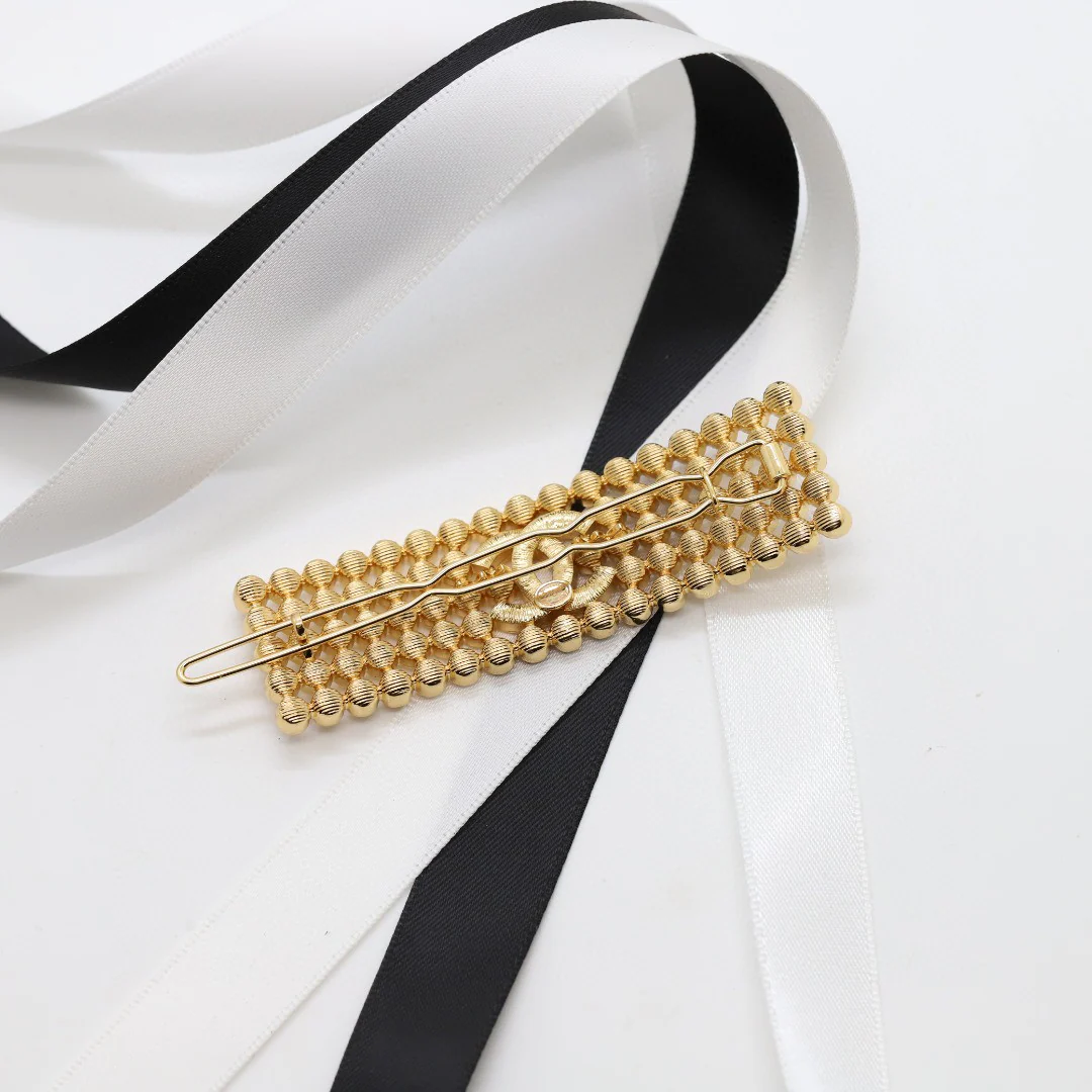 CCH031 chanel crystal hair clip - ccjewelryacc