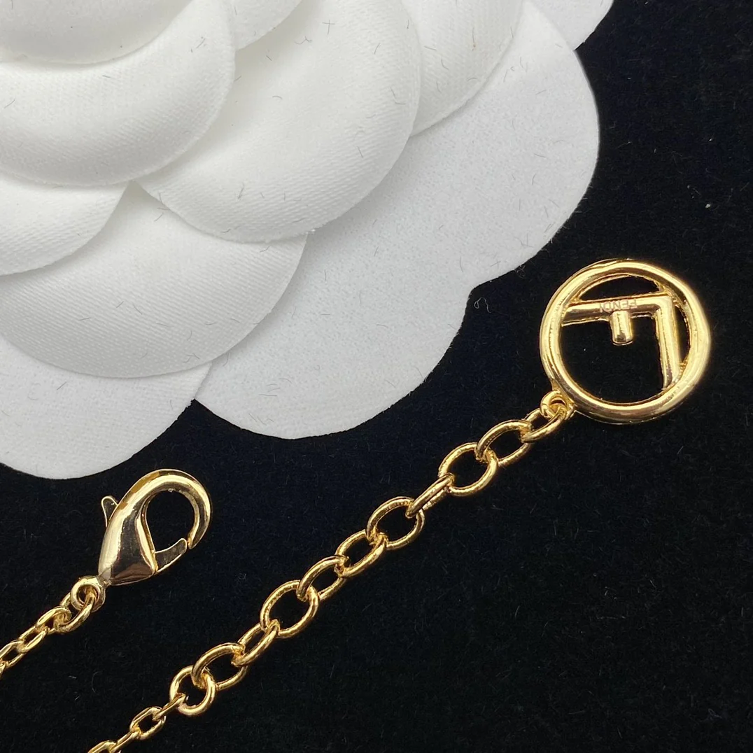 FDN019 High quality FD Necklace earring set - ccjewelryacc