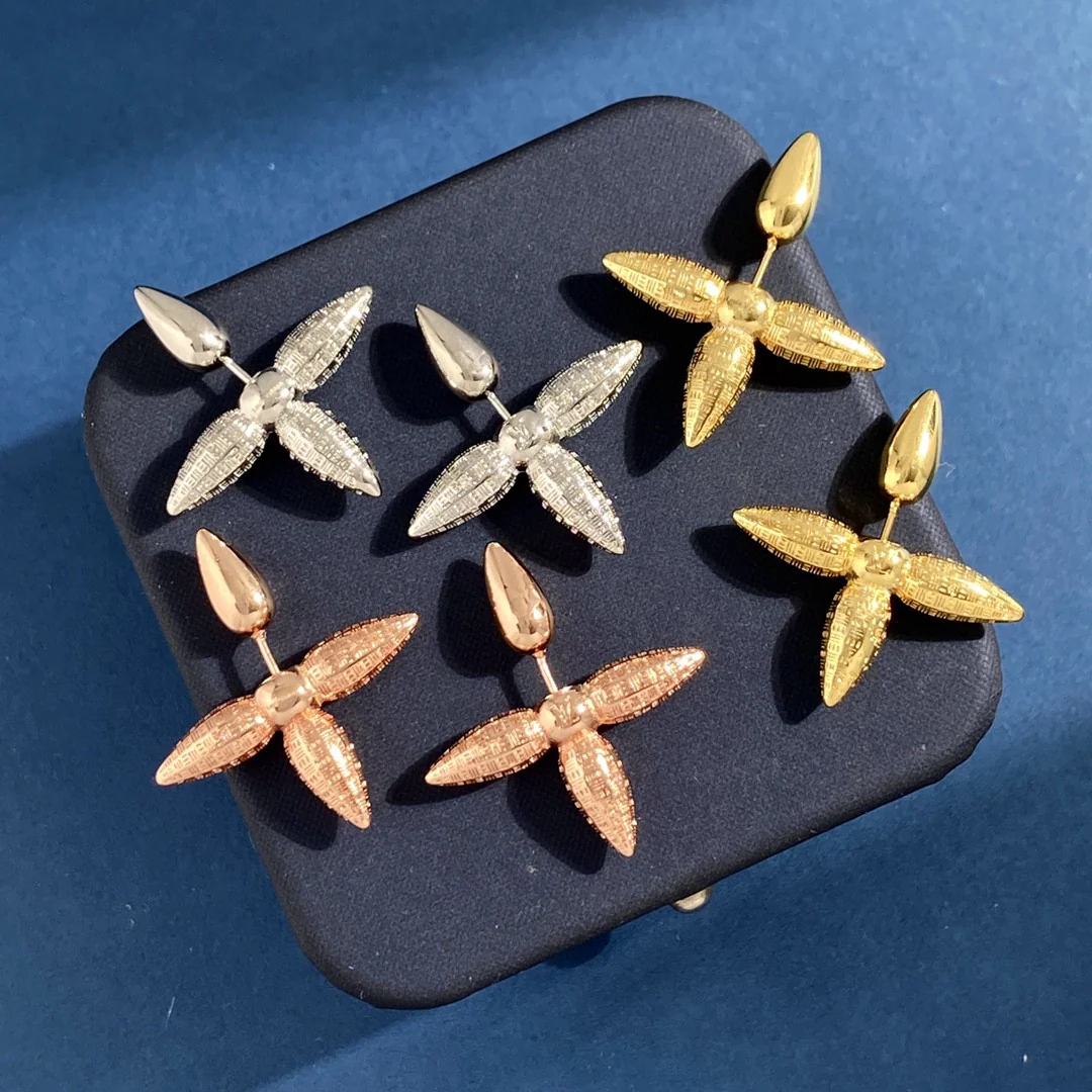 LVE036 Louisette stud Earrings - ccjewelryacc