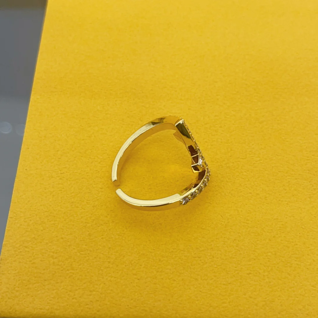FDR005 Fendi FF ring - ccjewelryacc