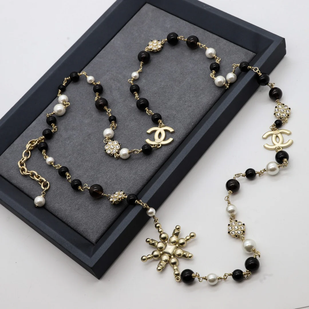 CCL017 CC Long Chain sweater chain - ccjewelryacc