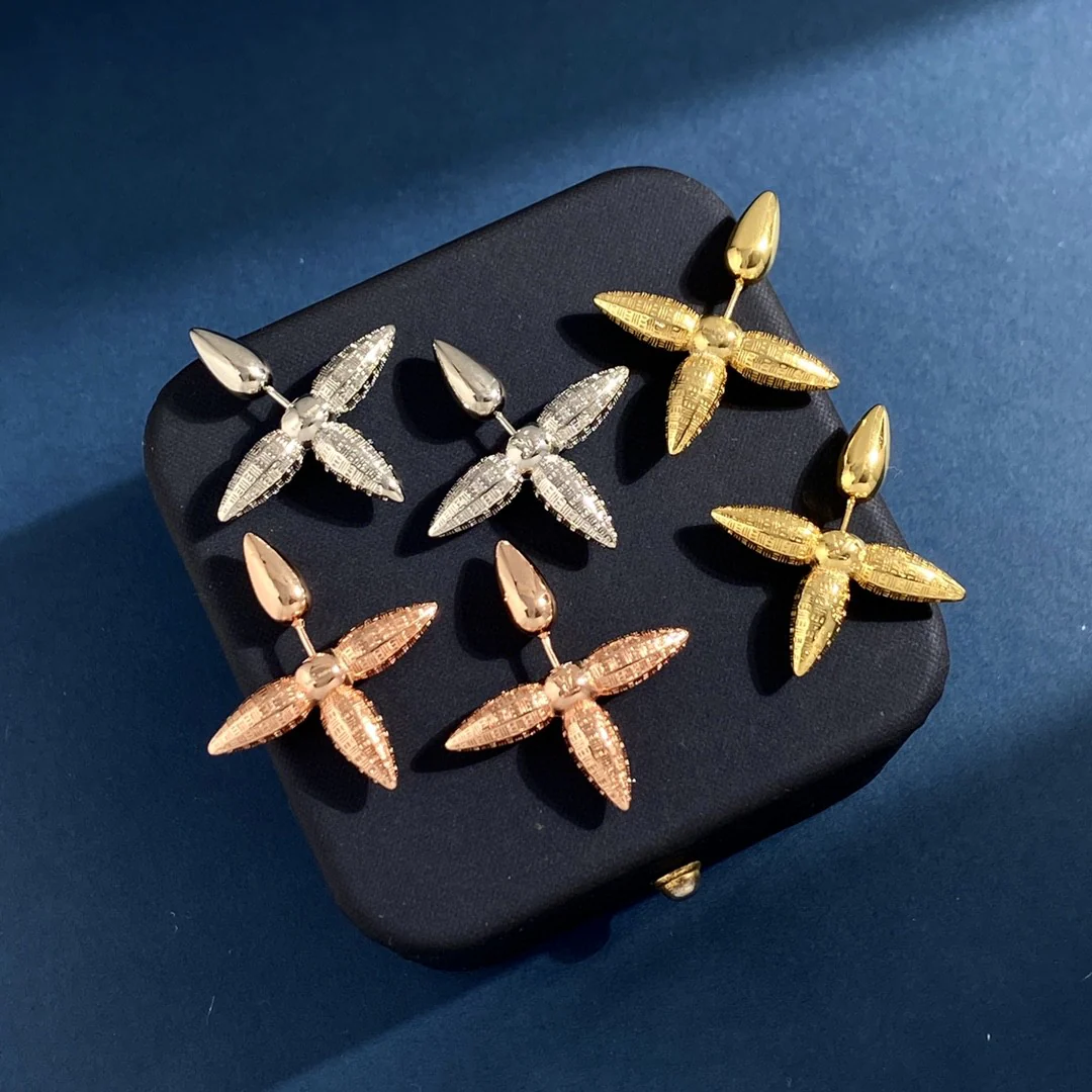 LVE036 Louisette stud Earrings - ccjewelryacc