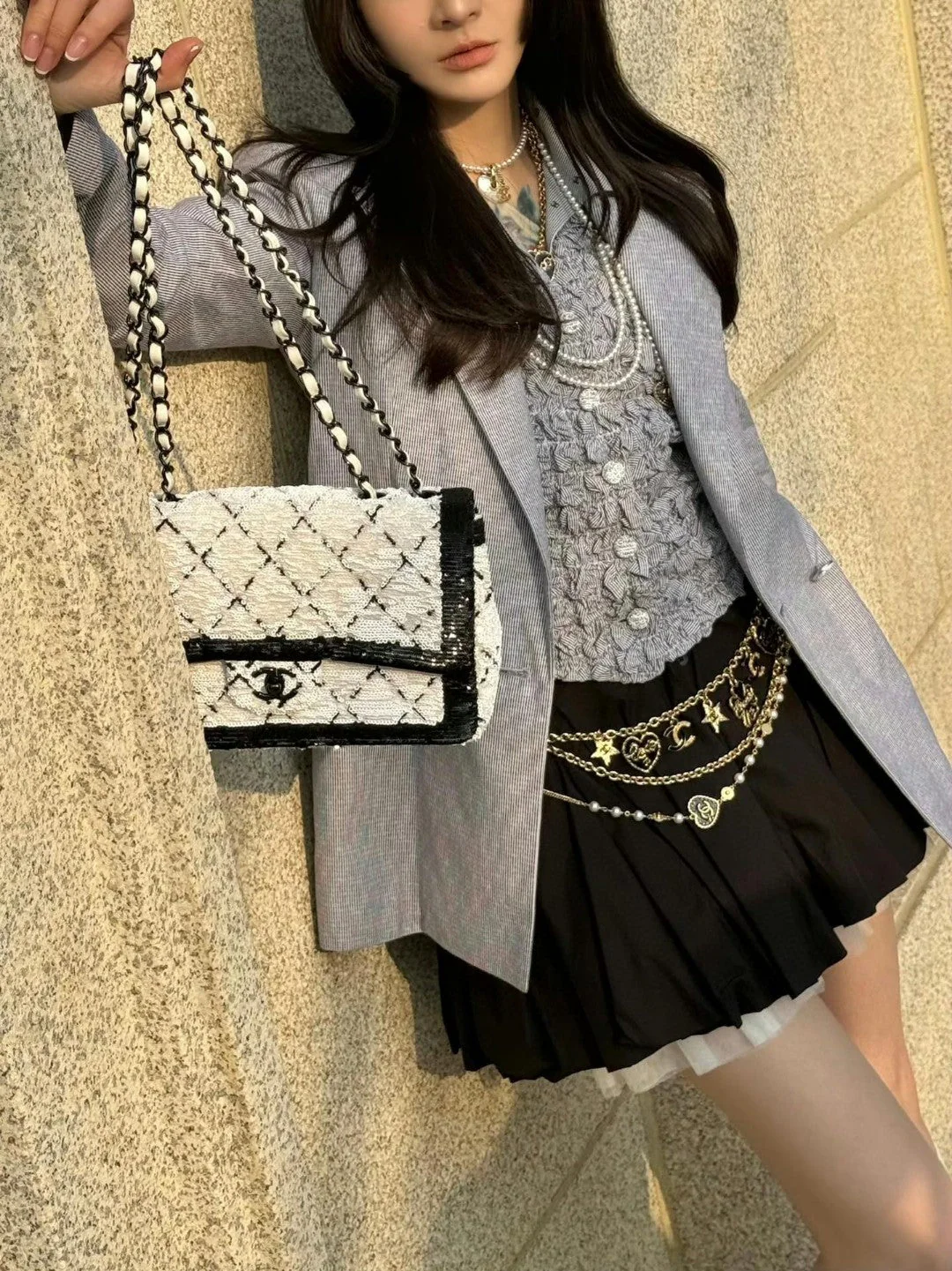 CCW042 2024 new 24P love High Quality CC Waist chain - ccjewelryacc