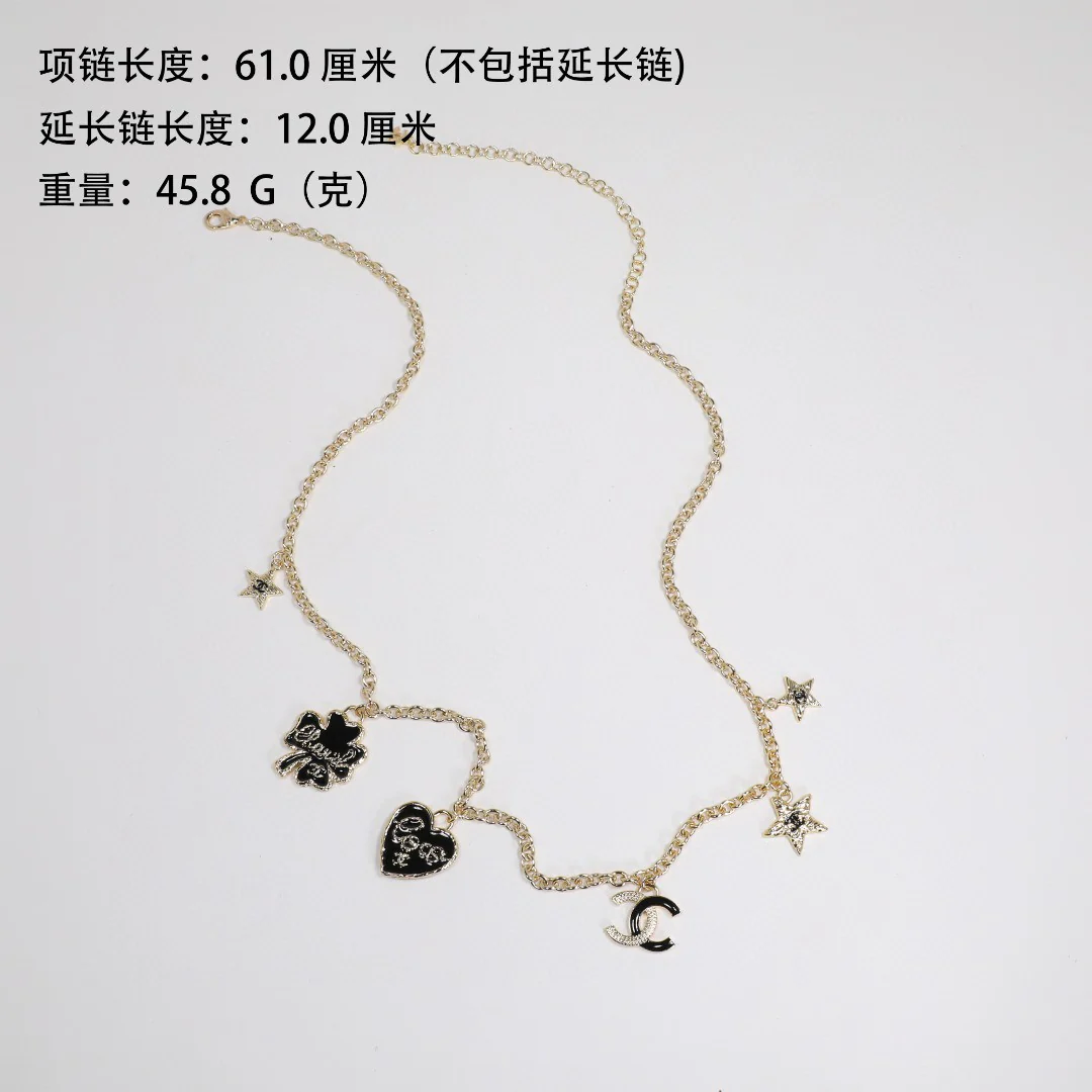 CCL006 High quality CC long chain Necklace sweater chain - ccjewelryacc