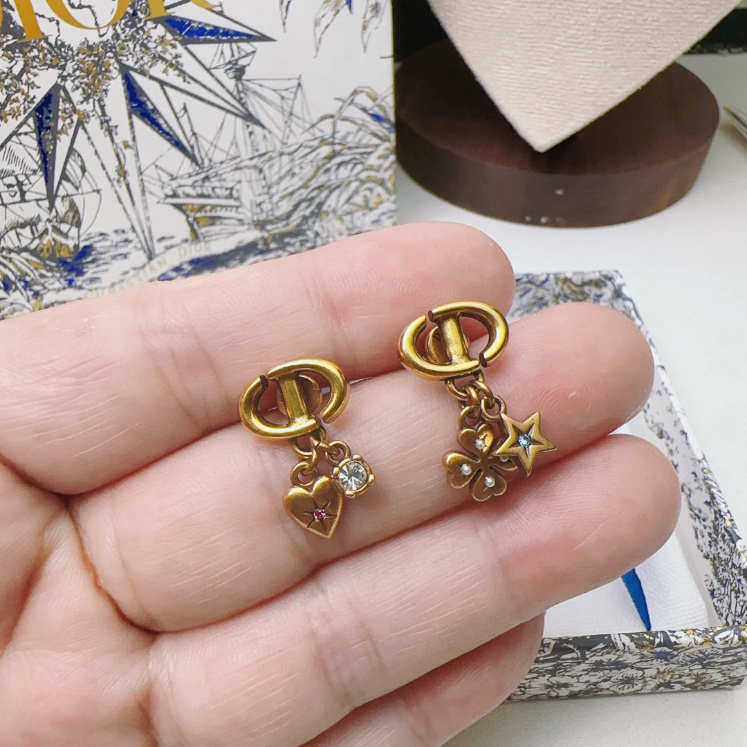 CDT038 Designer Jewelry set CD Necklace CD Earring For Women - ccjewelryacc