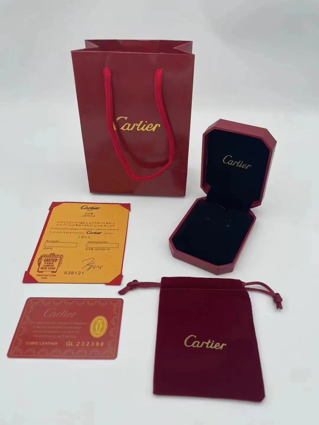 5 in 1 Silver vesion brand original Jewelry package box for necklace pendant, ring,braceletgift package box shopping bag high quality CTZ002 - ccjewelryacc