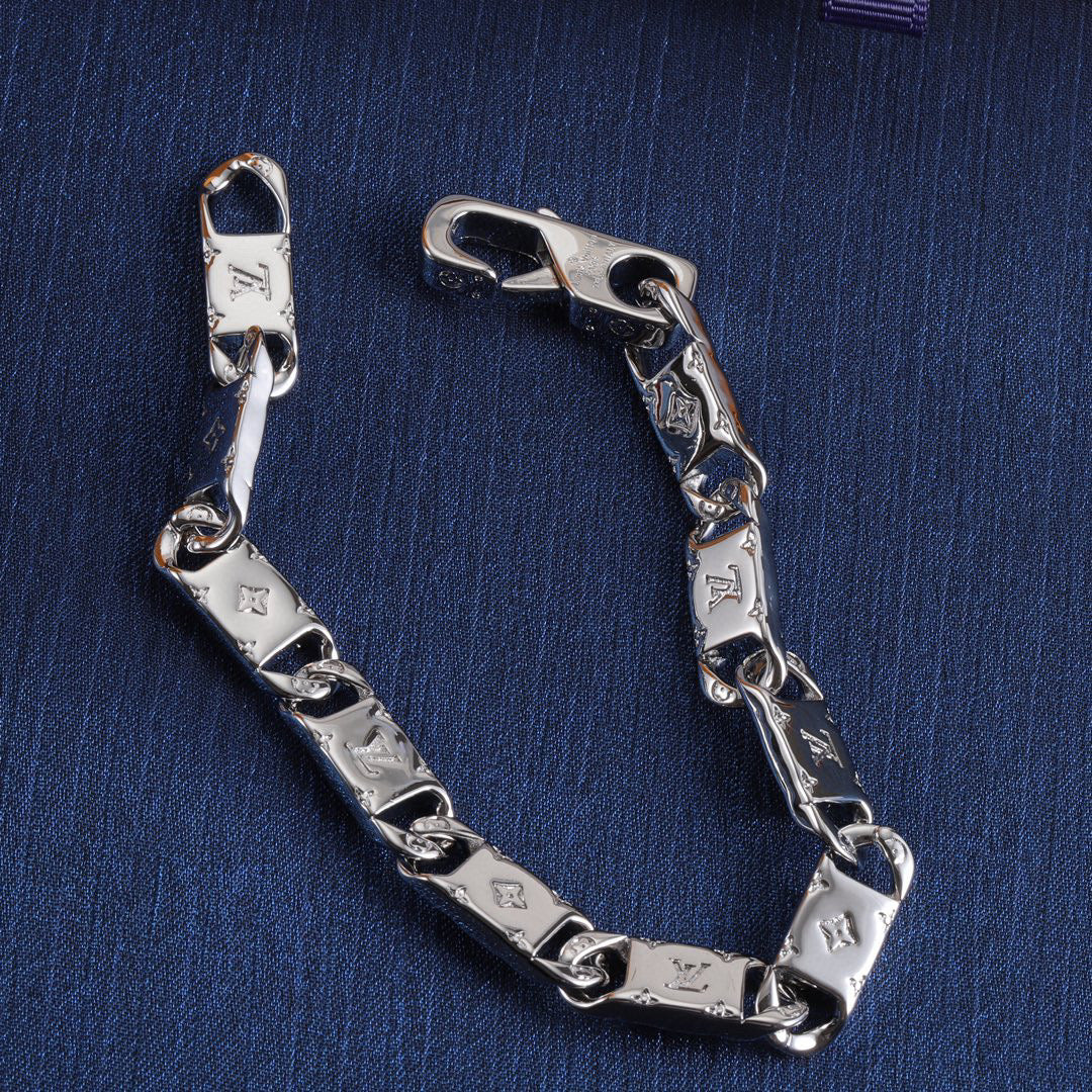 High Quality Luxury Designer Jewelry Set Women Choker Necklace Bracelet LVT009 - ccjewelryacc