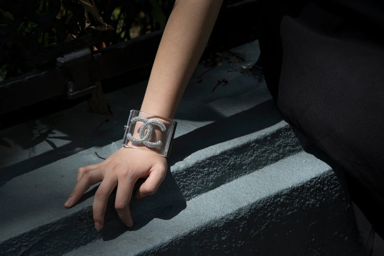 CCS070 CC acrylic cuff bracelet - ccjewelryacc