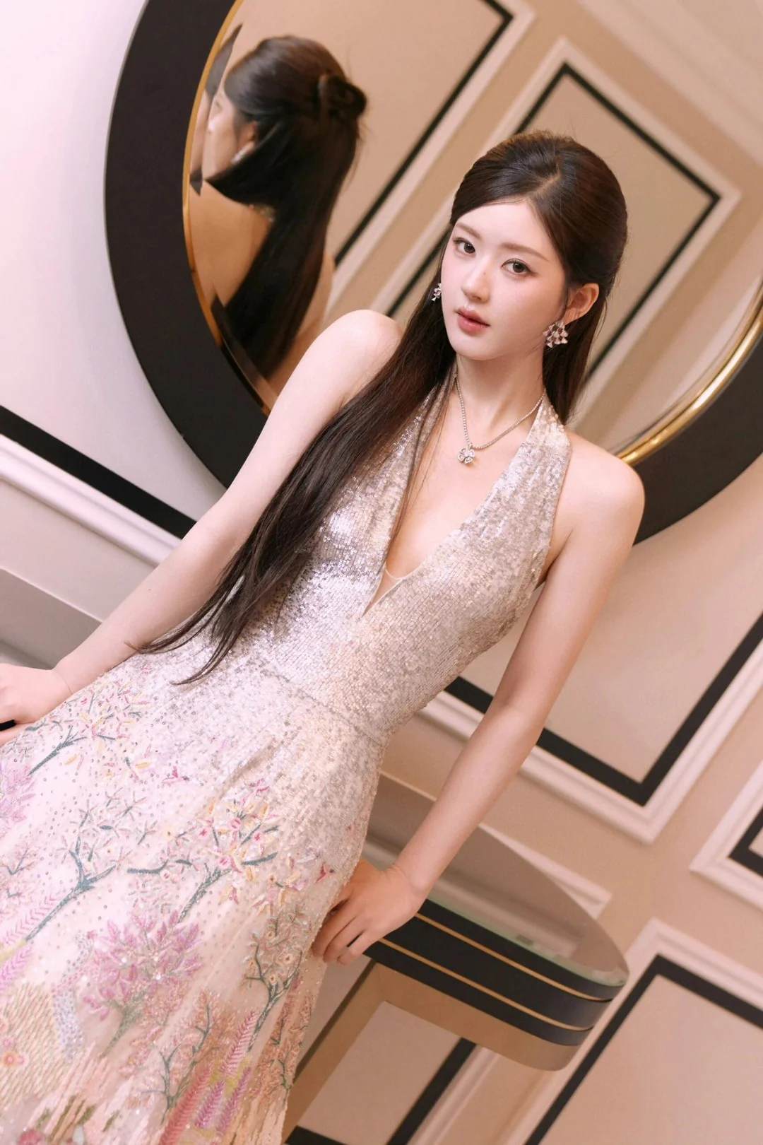 BGES003 S925 Sterling Silver Diamond DIVAS' DREAM stud Earring - ccjewelryacc